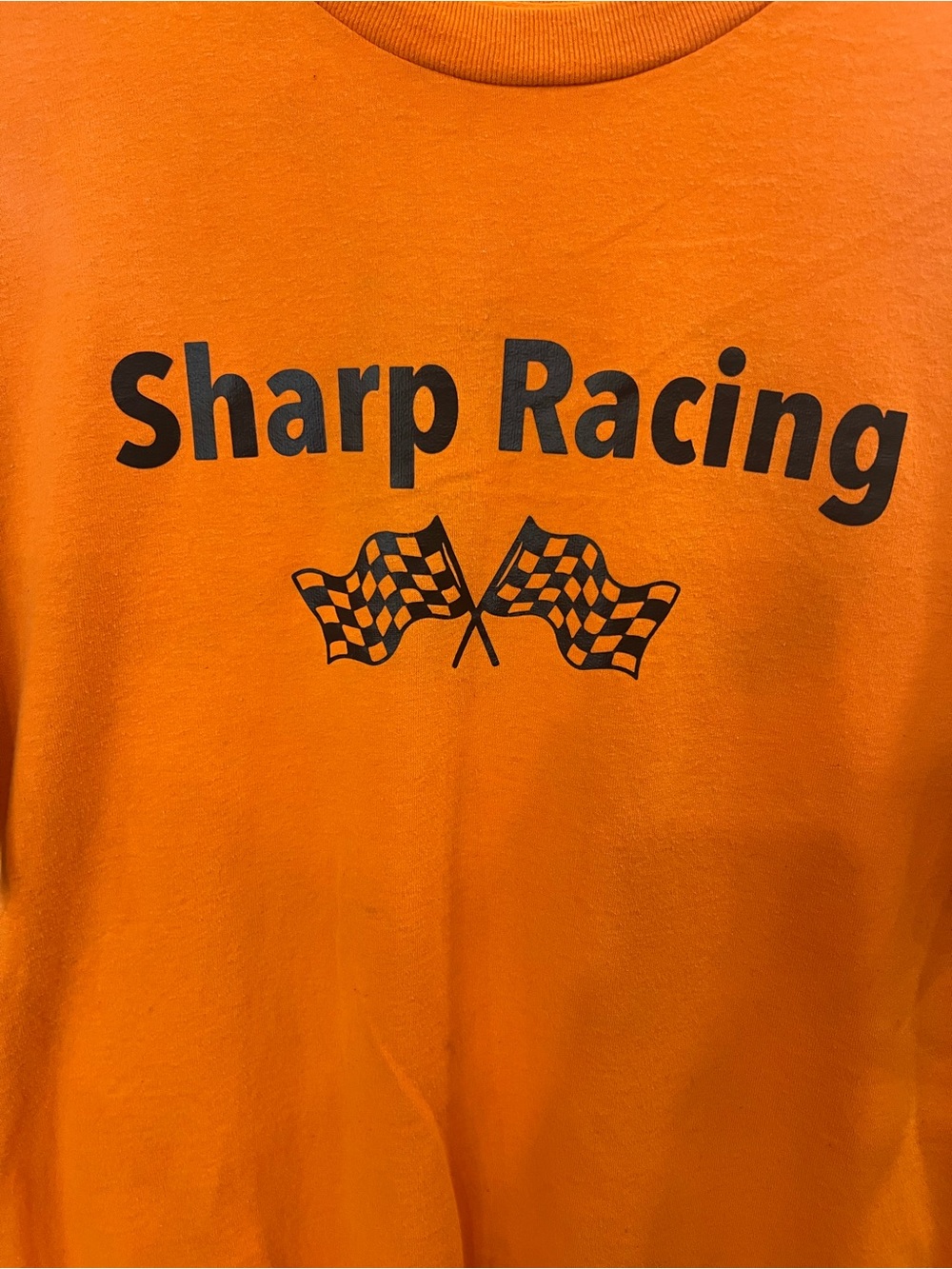 Unk Orange 'Sharp Racing' Short Sleeve Tee